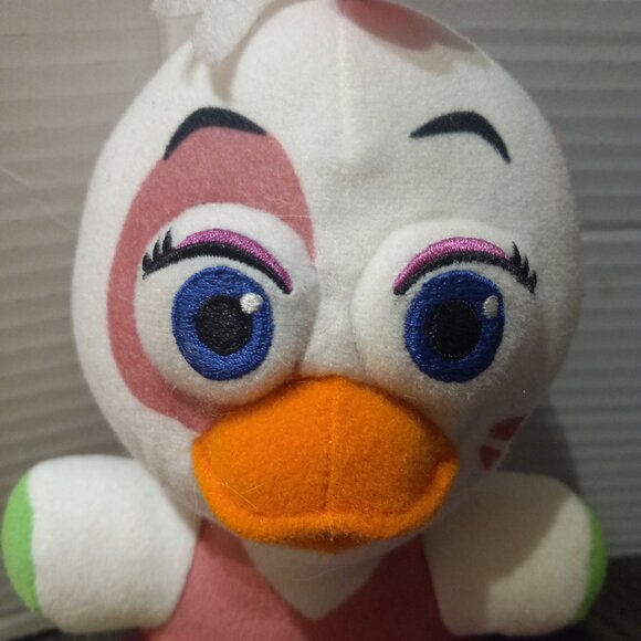 GlamRock Chica Plush Five Nights At Freddy Funko 2020 Stuffed Animal 7" - Picture 2 of 9